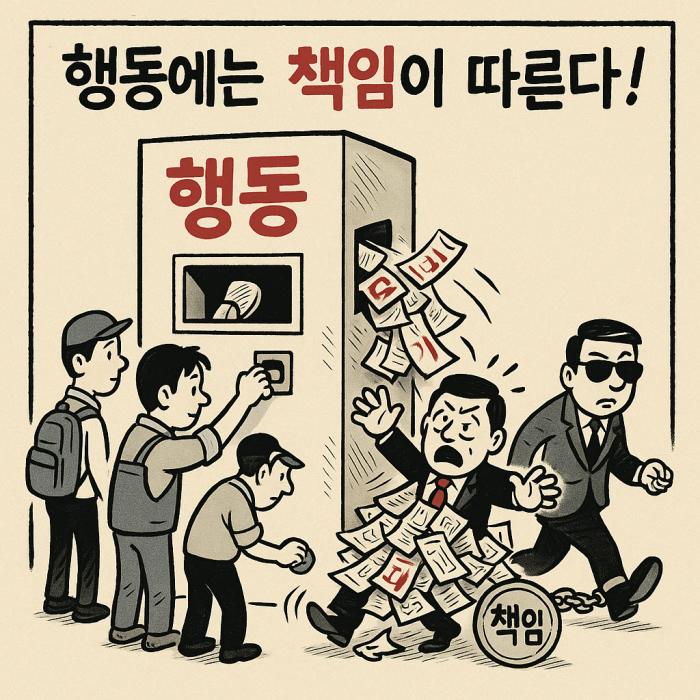 '행동'에는 마땅히 '책임'이 따르는 법 기사 이미지
