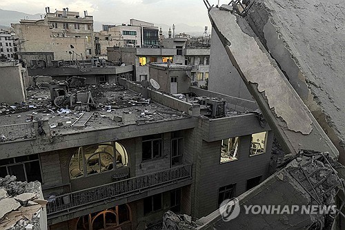 이스라엘, 이란 고위 군지휘부 정밀 타격 기사 이미지