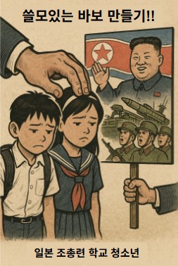 체제선전에 동원되는 재일교포 청소년 기사 이미지