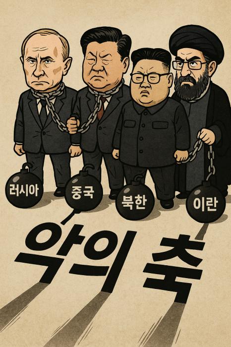 국제무대에 나란히 선 악의 축 기사 이미지
