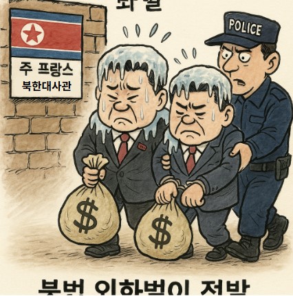 북한 외교관의 일탈 기사 이미지