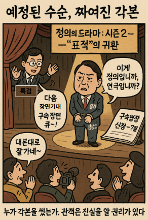 답이 보이는 '특검' 연극 기사 이미지