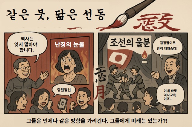 전체주의 세력의 반일 선동.. 너무 닮아.. 기사 이미지