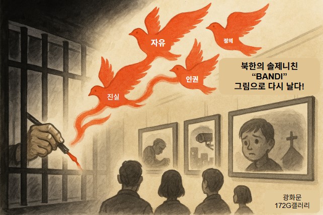 북한의 솔제니친 "BANDI" 그림으로 다시 날다! 기사 이미지