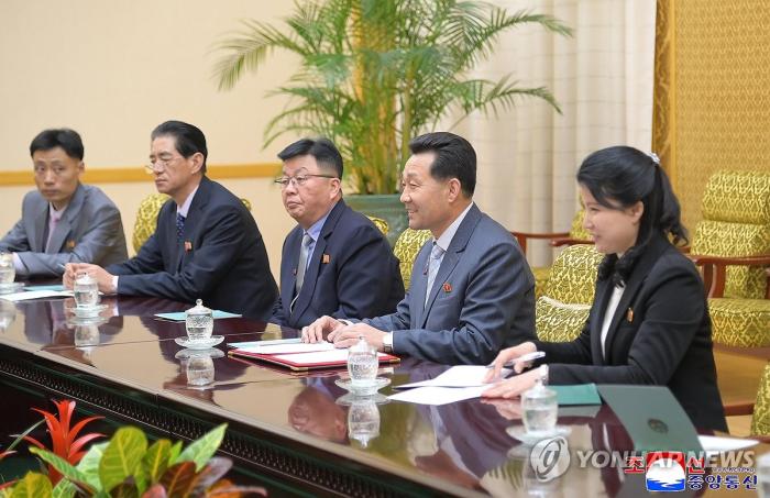 [한반도 르포] 제6차 세계국회의장대회에 참석한 북한 기사 이미지
