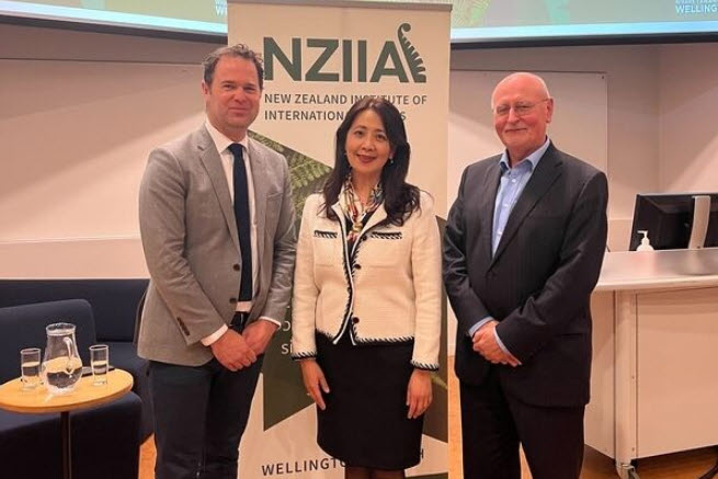 뉴질랜드 정계, 중국의 내정 간섭 규탄 기사 이미지