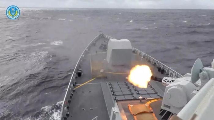 中, 대만 포위 실탄훈련 개시 기사 이미지