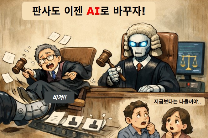 판사도 AI로 바꿉시다! 기사 이미지