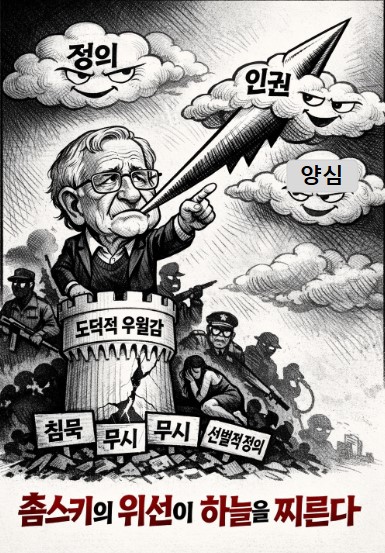 촘스키와 앱스타인 기사 이미지