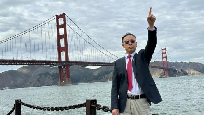 박해받다 국경을 넘은 중국 인권변호사 기사 이미지