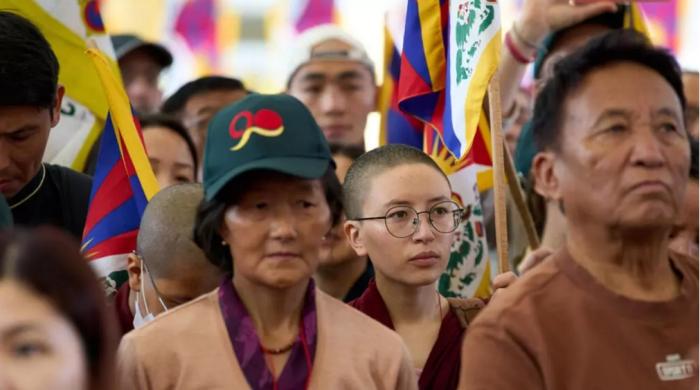 파리서 ‘라싸 봉기 67주년’ 기념행사 기사 이미지