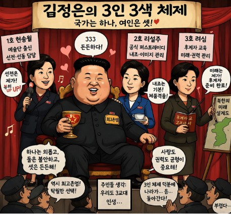 3女.. 후계구도가 전쟁이것네..