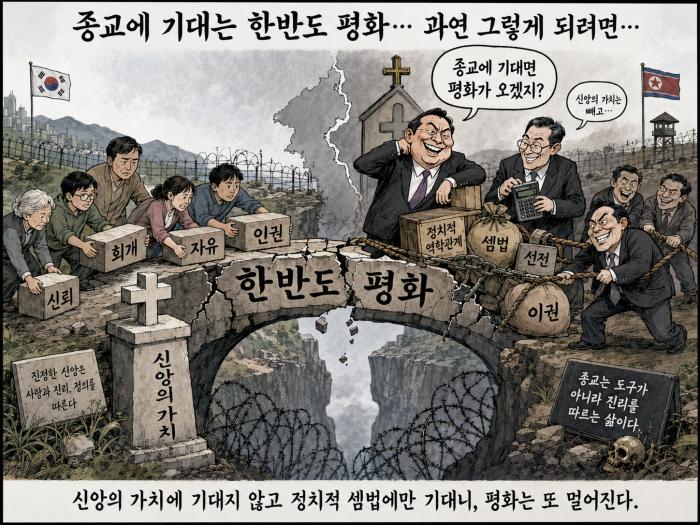 또 바티칸에 기대는 한반도 평화