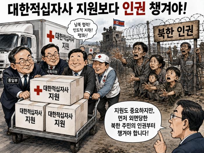 인요한 회장, 지원보다 인권 챙겨야