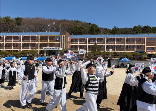 107년 전 어린 학생들의 항일 외침, 오늘의 사천을 울리다 기사 이미지