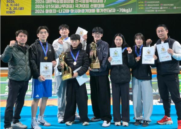 청양군청 복싱팀, 전국종별대회 ‘단체 종합 3위’ 쾌거 기사 이미지