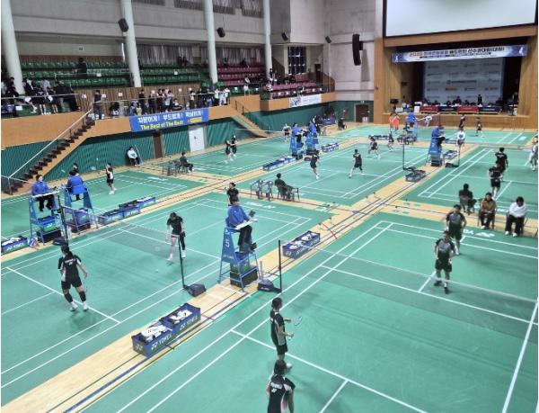 정읍시, 800명 참가 ‘전국연맹종별 배드민턴 선수권대회’ 성료