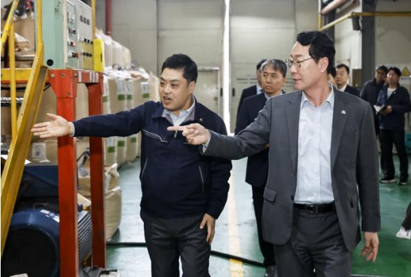 정명근 화성특례시장, ‘카타르 LNG’관련 보도 적극 대응…관내기업 공급망 긴급 현장점검 실시