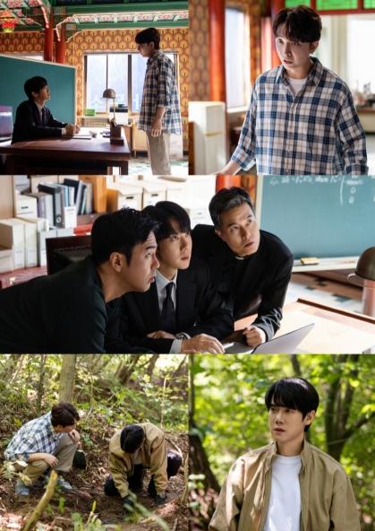 [SBS 신이랑 법률사무소] 유연석, 시신 유기 현장서 역대급 빙의 폭주?! 천재 과학자 망자 흑화할까