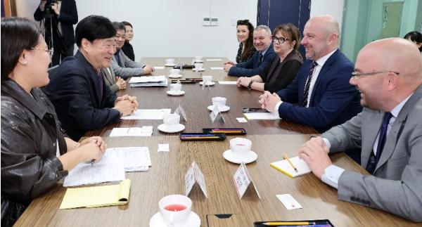 폴란드 제슈프시 대표단, 국제 우호 교류 및 산업 시찰 위해 전주 방문