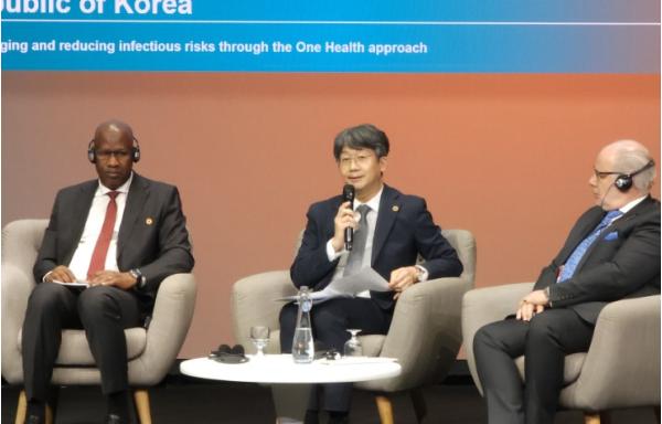 임승관 질병관리청장, 프랑스 주최 원헬스 정상회의 참석