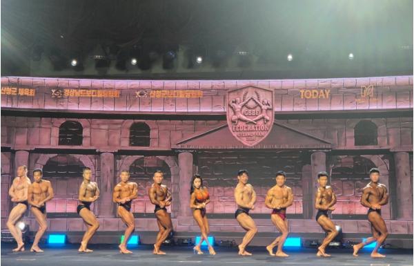 산청군, 경남 춘계 보디빌딩 선수권대회 성황