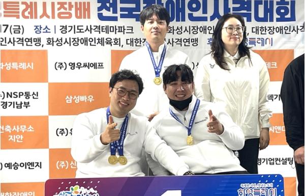 세종시BDH파라스사격팀, 전국대회 15개 메달 획득