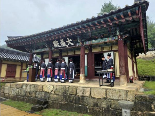 2026년 단양향교 춘기 석전대제 봉행 기사 이미지