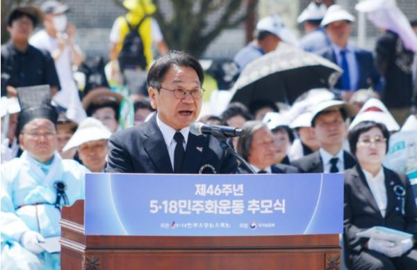 강기정 광주광역시장 “5·18 헌법수록 반드시 이뤄내겠다” 기사 이미지