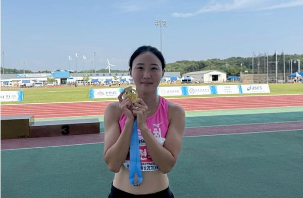 안동시청 육상경기단, 전국실업육상경기대회서 금 2․은 2 획득