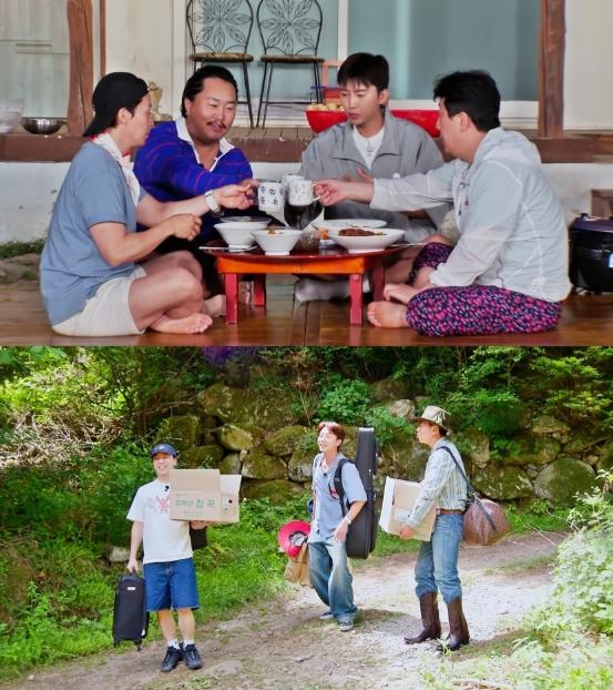 [SBS 산골총각 영웅] 곽범X넉살X로이킴 합류, 임영웅X허경환 진땀 흘리게 만든 'E들의 습격'