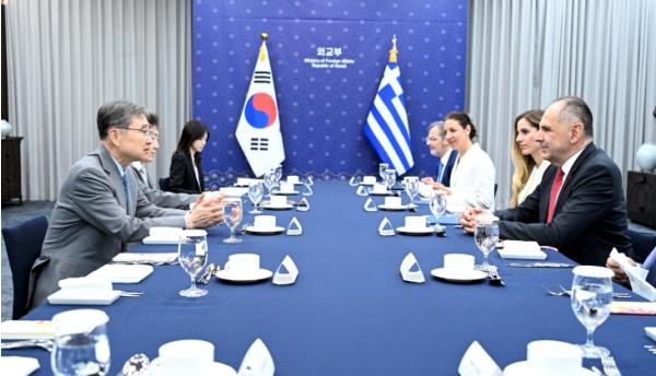 한-그리스 외교장관회담 개최