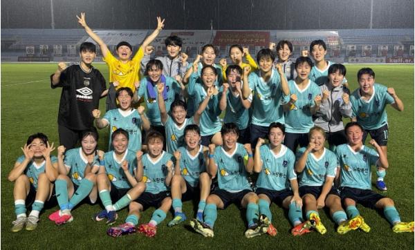 강진여자축구단, 대한체육회 창단지원 공모 선정