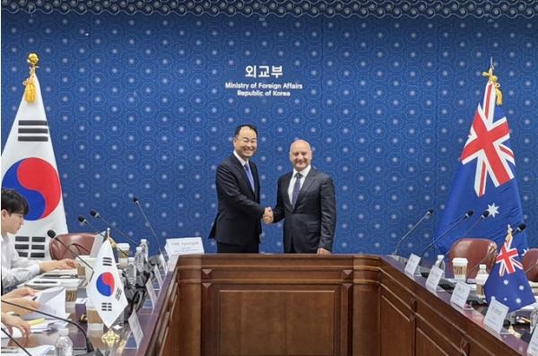 외교부, 제1차 한-호주 경제안보대화 개최